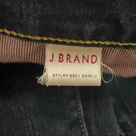 J Brand Dark Wash Straight Leg Jeans - size 25 - Picture 5 of 7